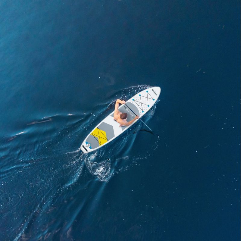 REBEL ACTIVE inflatable SUP board 350x81x15cm white Nad wodę/Deski Your Sports Performance