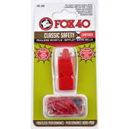 Fox 40 Classic whistle + string 9903-0108 red Accessories/Referee accessories Your Sports Performance