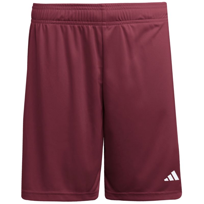 Men's adidas Entrada 26 burgundy shorts JZ2514