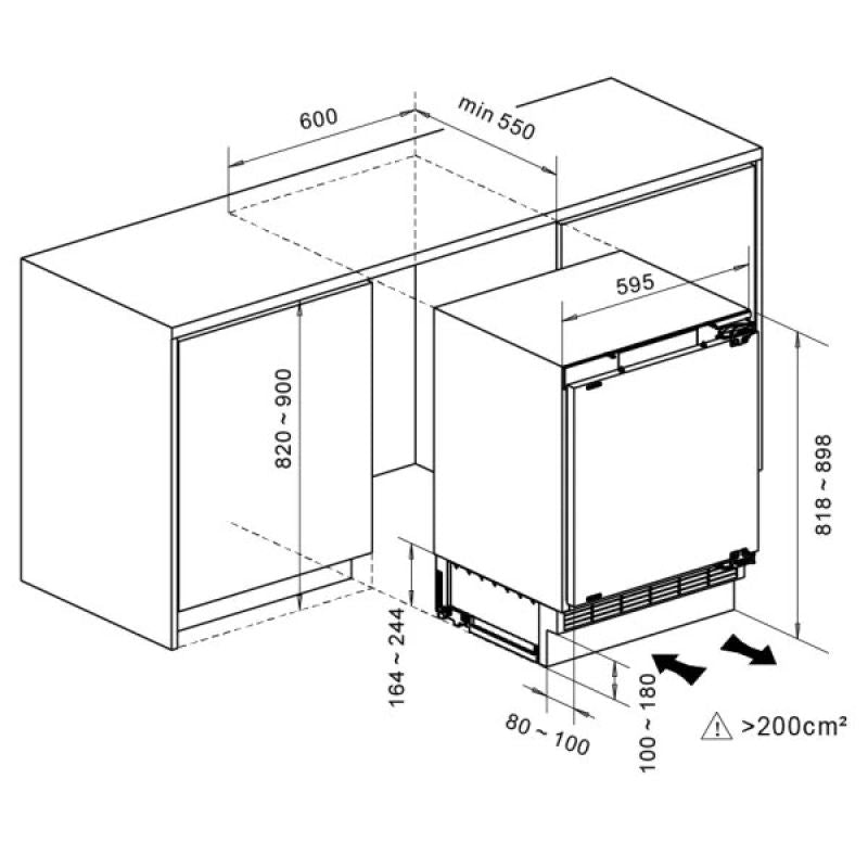 MPM-116-CJI-17/E white built-in refrigerator AGD - Produkty/Lodówki wolnostojące Your Sports Performance