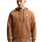 Nike Club BB FZ Hoodie Men's Light Brown FN3861 270