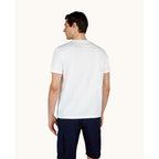 Paul&Shark Men's Cotton T-shirt White and Gold 99311008-10E - Classic Cut, Logo