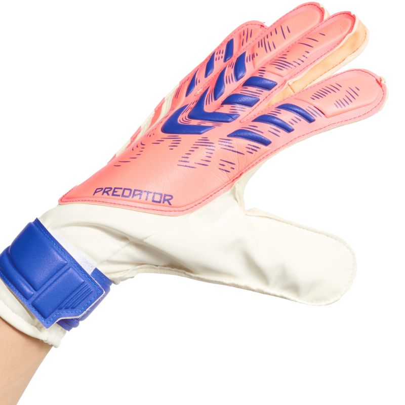 adidas Predator Glove Training Goalkeeper Gloves White and Orange JN5355 adidas
