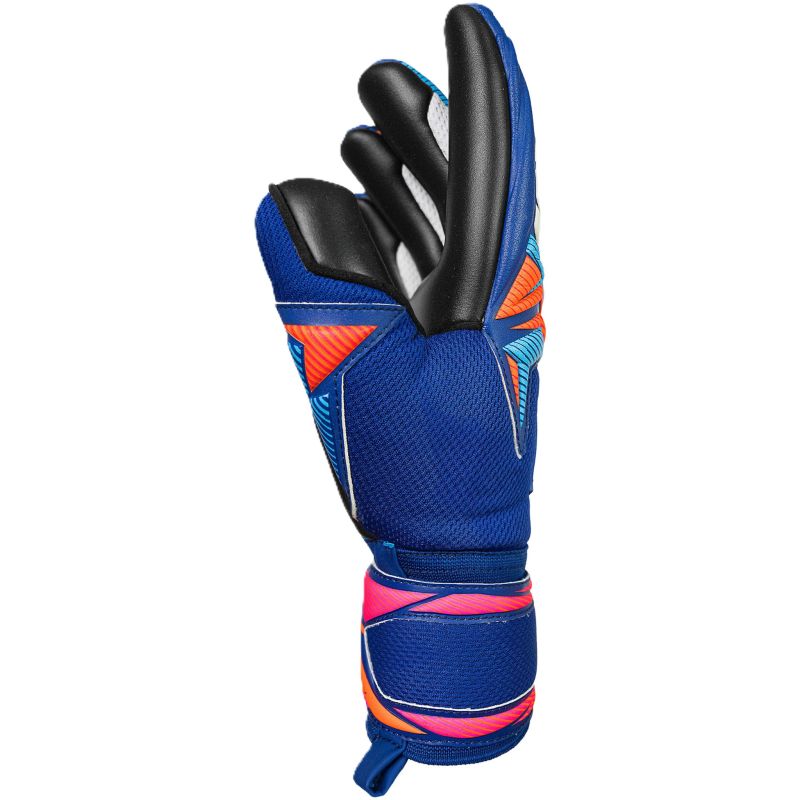 Reusch Attrakt Infinity Evolution NC Goalkeeper Gloves Blue-Black 5670725 4127
