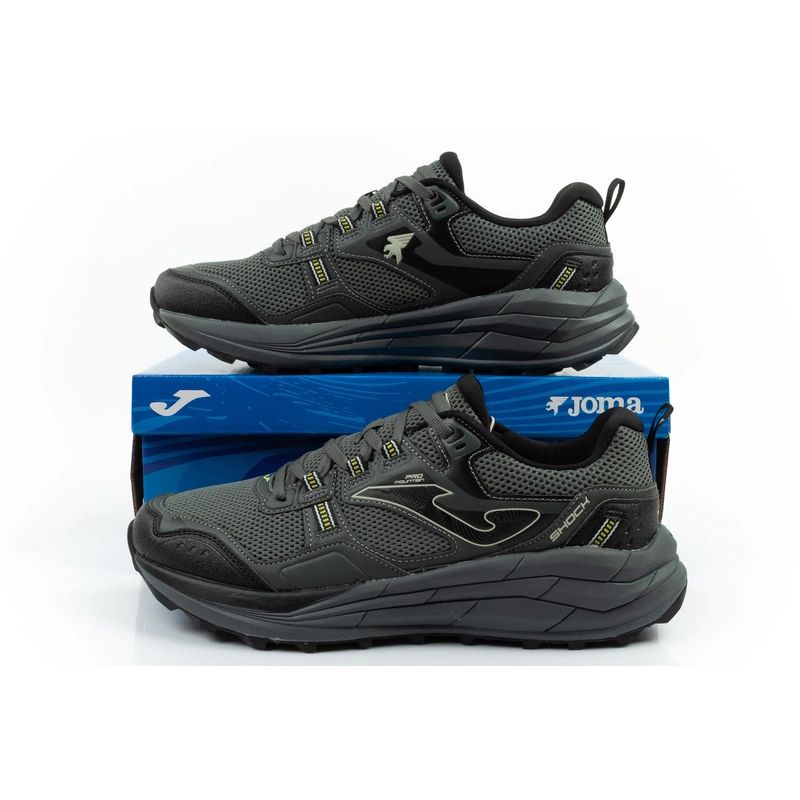 Joma Shock men's trekking shoes, sporty, trail, durable, black Joma