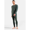 Odlo BL BOTTOM long PERFORMANCE WARM green trousers