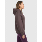 Women's sweatshirt with hood, open, 4F 4FRAW25TSWSF2775-82S 4f