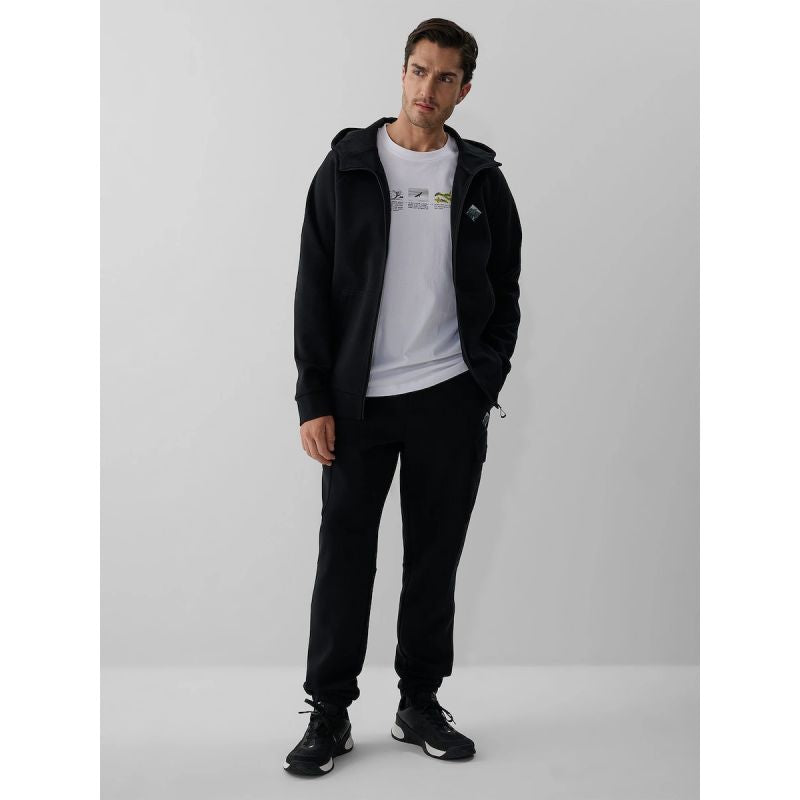 Men's regular hooded sweatshirt 4F 4FRAW26TSWSM3161-20S