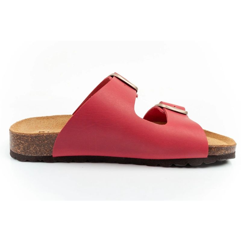Bio Bio Women's slippers, profiled flip-flops, natural leather Your Sports Performance