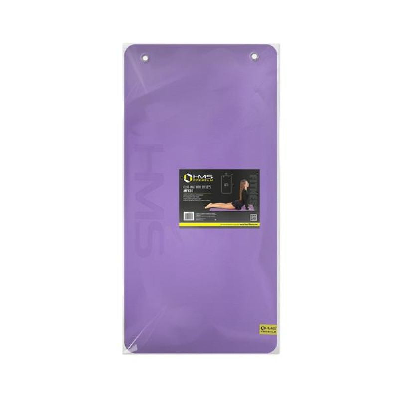 Club fitness mat with holes HMS Premium MFK01 Violet Black Accessories/Training equipment Your Sports Performance