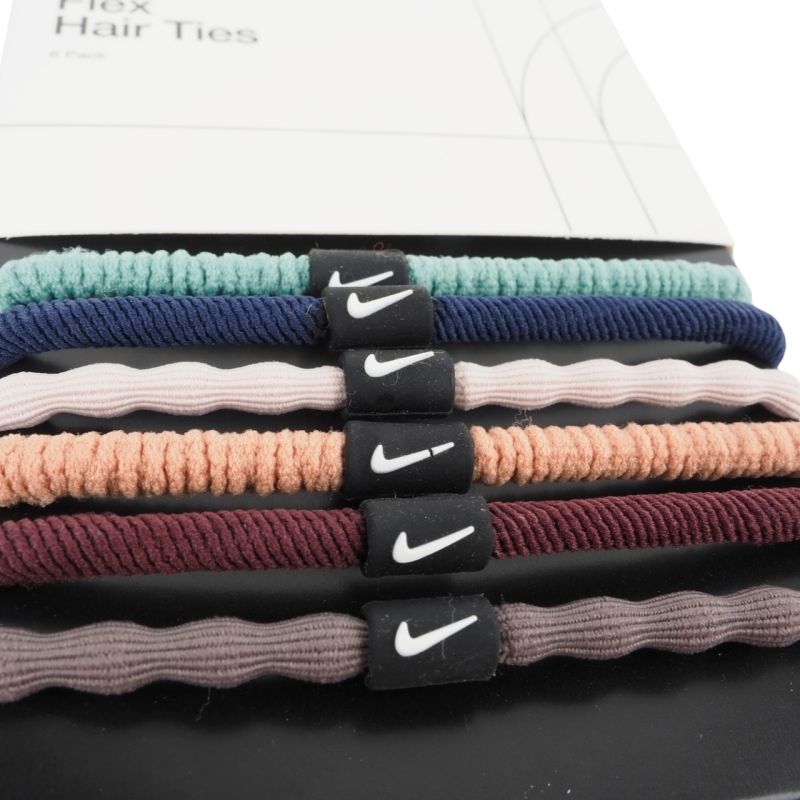 Nike Flex Hair Ties 6 Pack N1009194031OS Accessories/Straps/Nike Nike