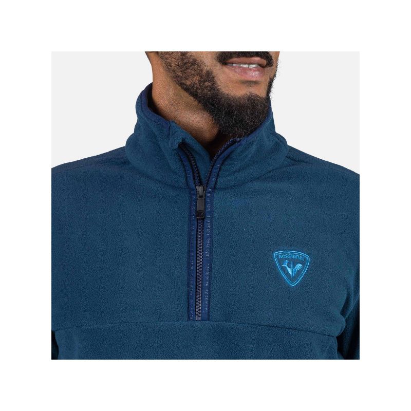 Rossignol Strawpile Fleece Hz Navy Blue Sweatshirt Rossignol