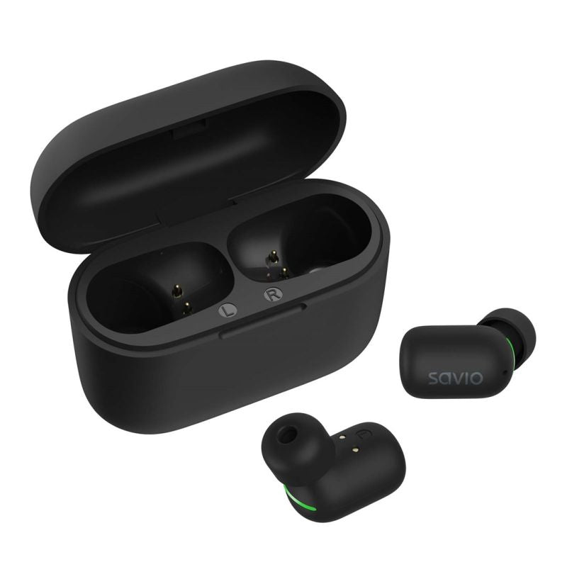 SAVIO WIRELESS BLUETOOTH 5.1 IPX5 HEADPHONES TWS-09 In preparation Your Sports Performance