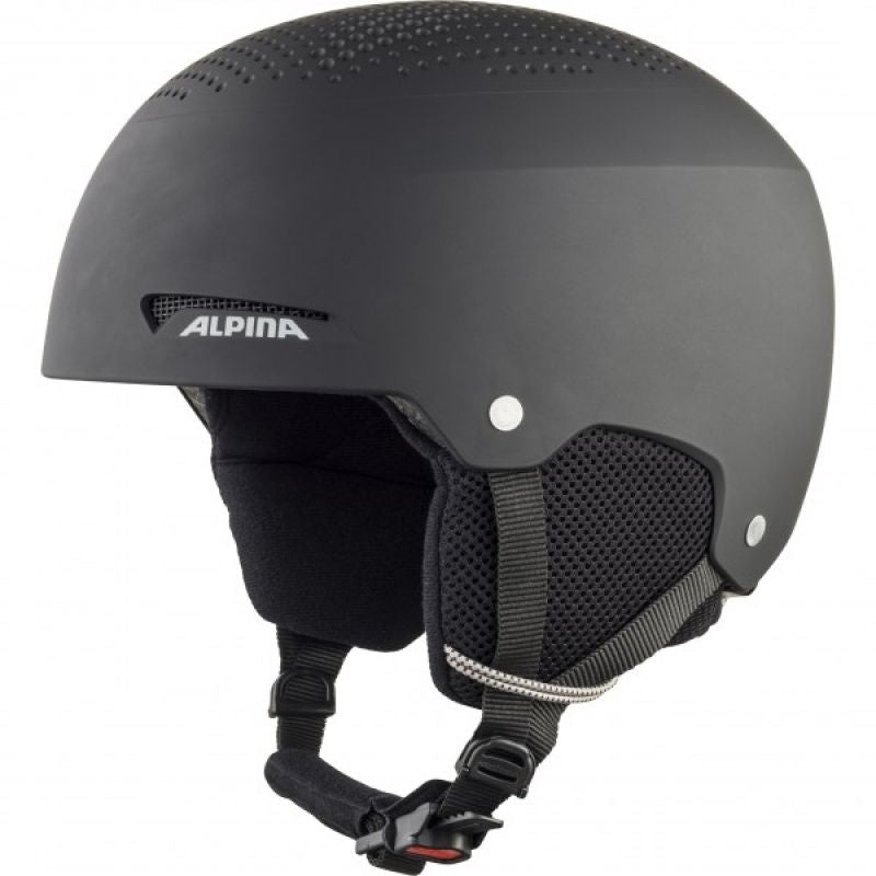 ALPINA ZUPO BLACK MATT 51-55 ski helmet Narciarstwo/Kaski Your Sports Performance