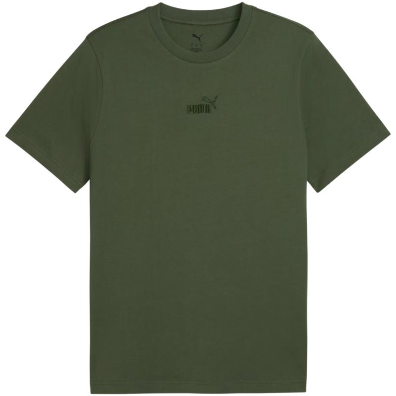 Puma Men's ESS Small No. 1 Logo Centered Tee Dark Green 692912 86