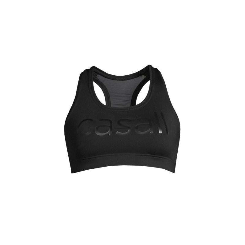 CASALL Iconic wool sports bra black Import z PMSport Your Sports Performance