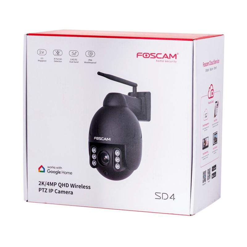 Foscam SD4 4MP WiFi IP surveillance camera CCTV IP/Kamery Your Sports Performance