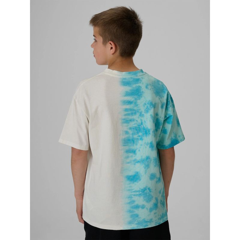 Boy's cotton T-shirt 4F 4FJRSS26TTSHM4168-90A