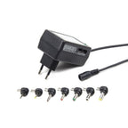 ENERGENIE UNIVERSAL ADJUSTABLE 24W MAINS POWER SUPPLY EG-MC-009 3V-12V + 7-PIECE SET Zasilacze dedykowane/Zasilacze do pozostałych urządzeń Your Sports Performance