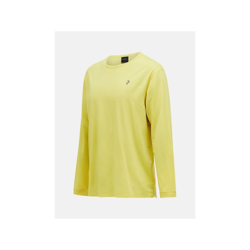 PEAK PERFORMANCE M Trail Longsleeve T-shirt, yellow