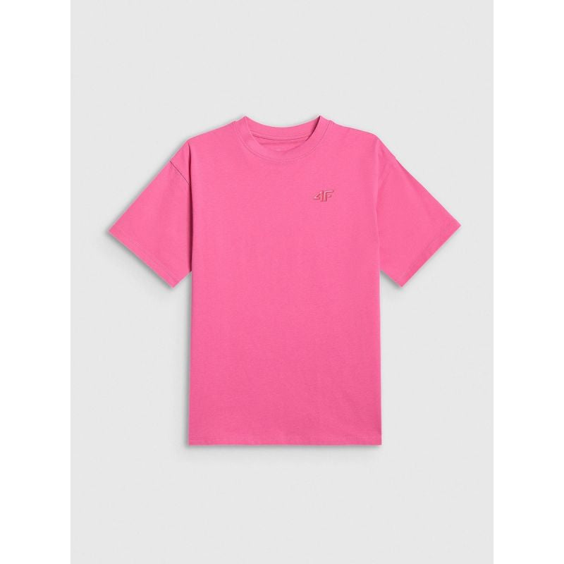 Girls' loose plain T-shirt 4F 4FJRSS26TTSHF3984-54S