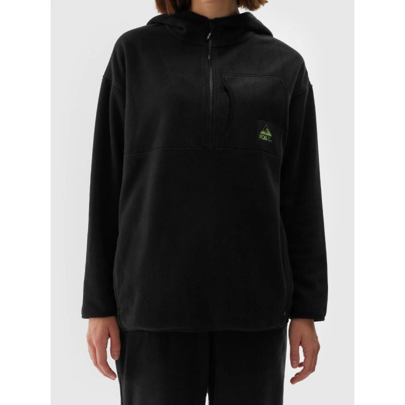 Women's regular hooded fleece 4F 4FWAW24TFLEF248-20S *Kategoria tymczasowa Your Sports Performance