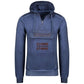 Geographical Norway Gymclass EO Tiedye Badge Sweatshirt M WU8270H-GNO-NAVY Clothing/Outdoor/Geographical Norway Your Sports Performance