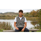 Men’s Fleece Jacket Geographical Norway VUG DARK GREY DB MEN 233 (WZ4424H/GN-DARK GREY)