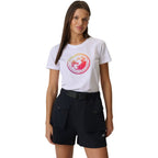 Women's T-shirt 4F F2718 white 4FWSS26TTSHF2718 10S