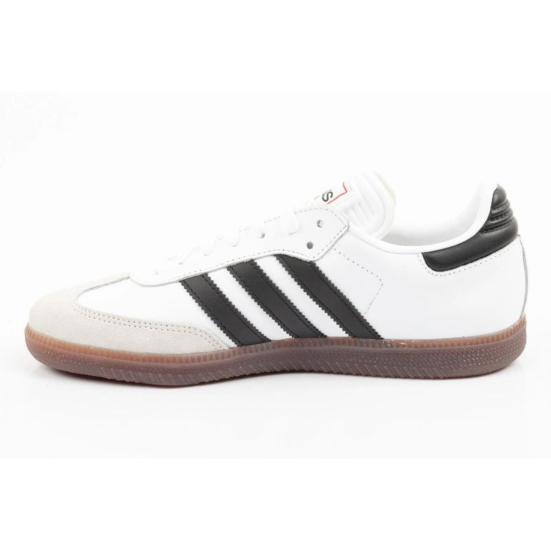 Adidas sports shoes sneakers Samba fashionable leather white