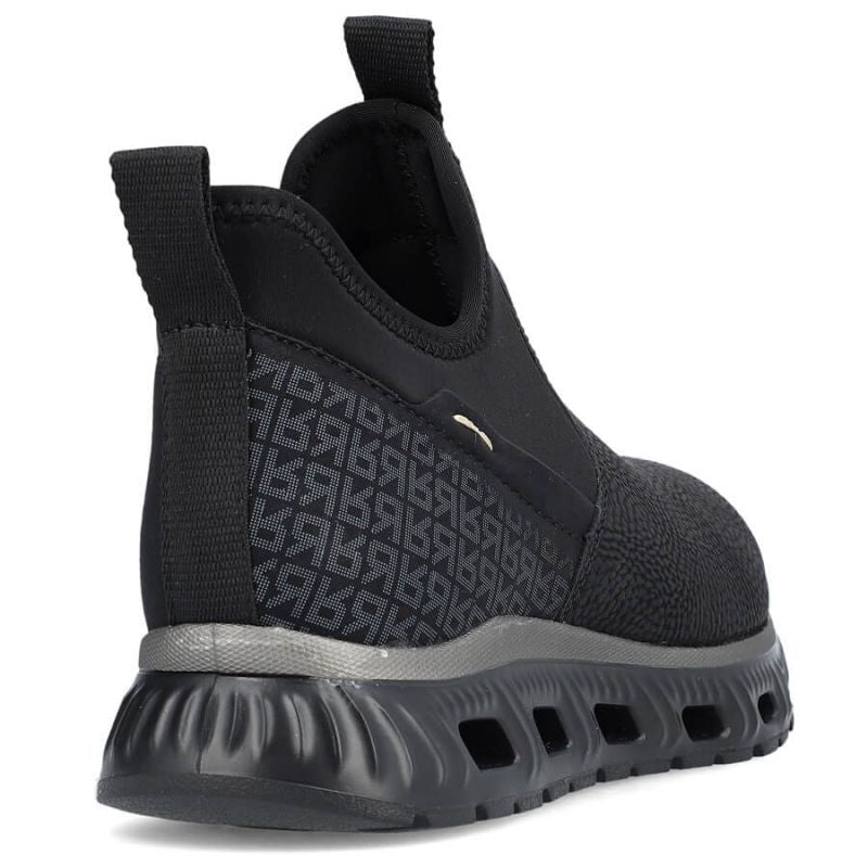 Rieker W RKR616 comfortable slip-on ankle boots, black Footwear/Lifestyle/Rieker Your Sports Performance