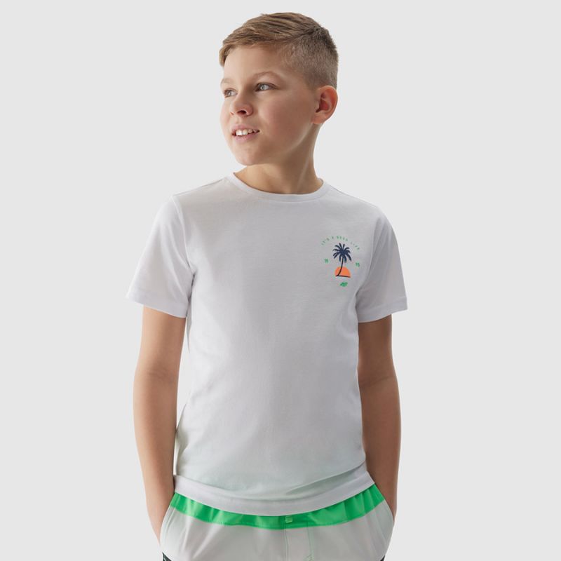 4F Jr T-shirt 4FJWSS24TTSHM113 10S Clothing/Lifestyle/T-shirts/4F 4F
