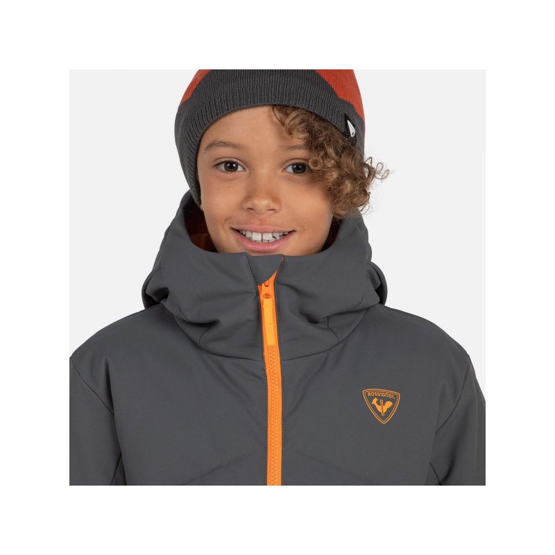 Rossignol Boy Siz Jkt Jacket Gray Rossignol