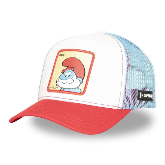 Capslab Smurfs Papa Smurf Trucker Cap - CL/SMU/1/CT/PAPAB Capslab