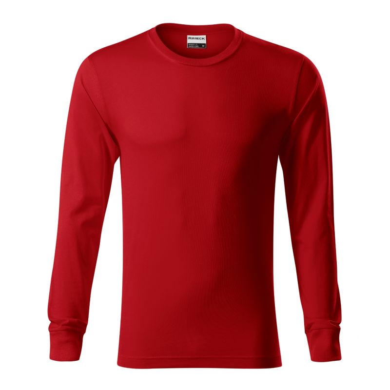 T-shirt Rimeck Resist LS M MLI-R0507 red Clothing/Lifestyle/T-shirts/Rimeck Your Sports Performance