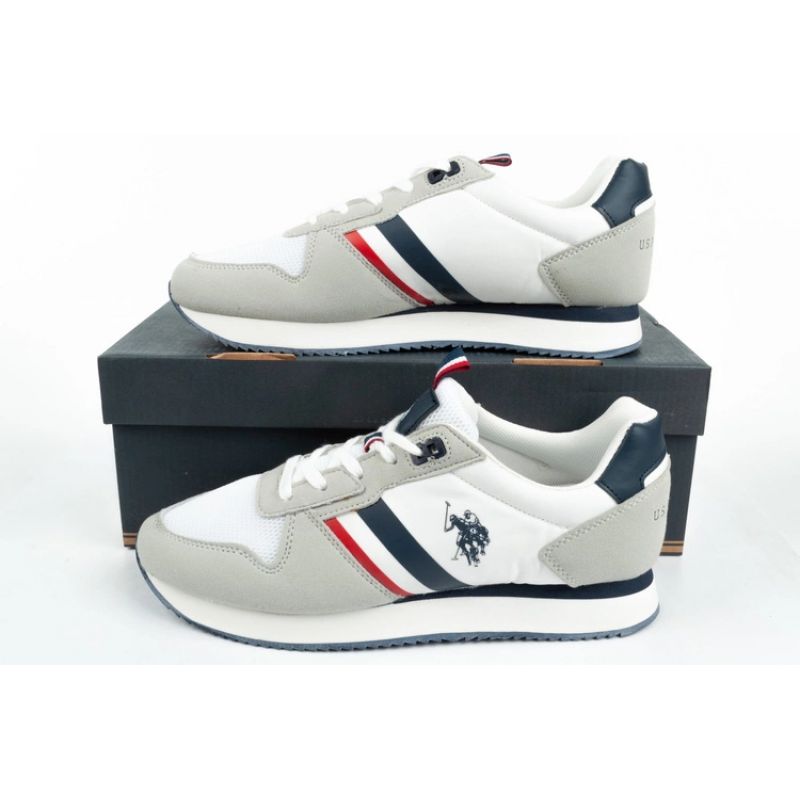 US Polo ASSN trainers. M NOBIL006-WHI Footwear/Lifestyle Your Sports Performance