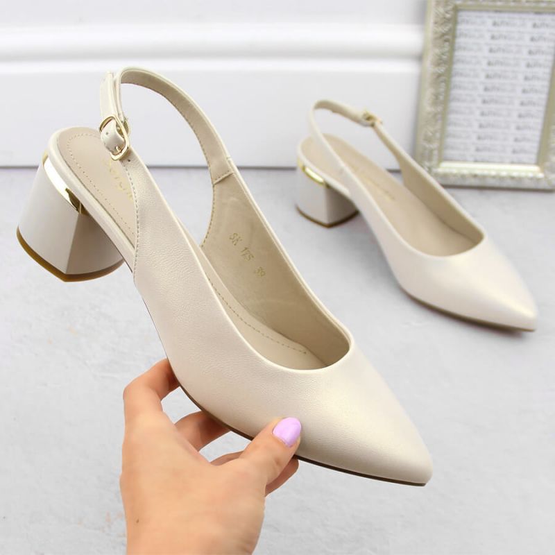 Elegant full sandals Sergio Leone W SK439B pearl Footwear/Lifestyle/Sergio Leone Your Sports Performance