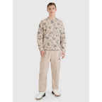 Men's sweatshirt without zipper and hood 4F 4FRSS25TSWSM2180-83A 4f