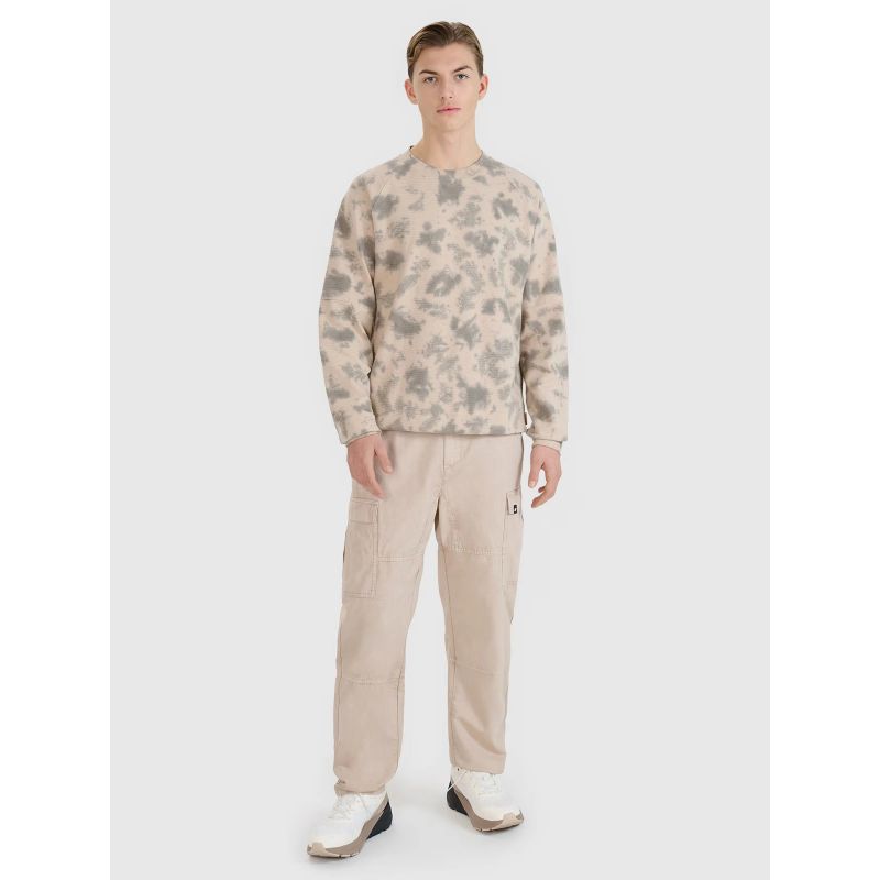 Men's sweatshirt without zipper and hood 4F 4FRSS25TSWSM2180-83A 4f