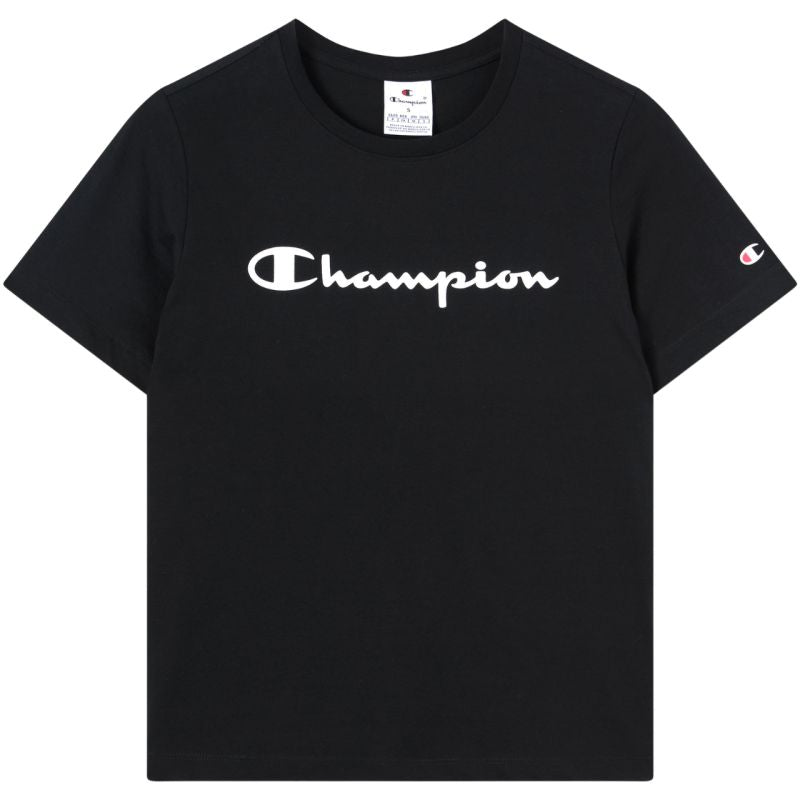 Champion Women's Short Sleeve T-shirt Black 118428 KK001