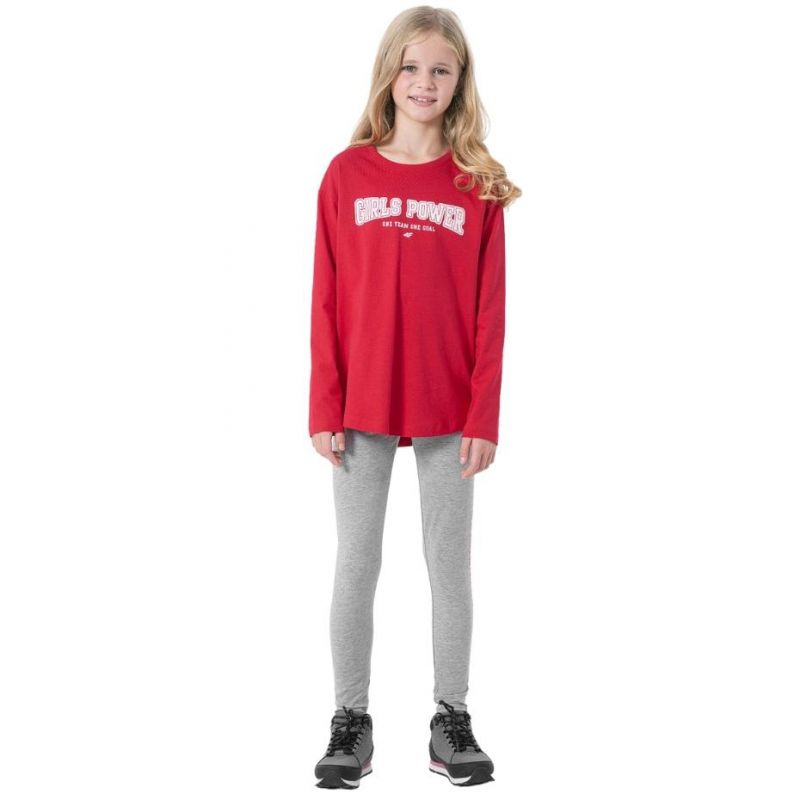 T-shirt 4F Jr HJZ22-JTSDL002 62S Clothing/Training 4F