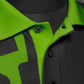 Harrows Rapide Black and Green Polo Shirt In preparation Your Sports Performance