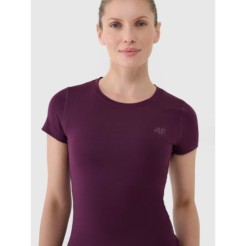Women's training T-shirt regular quick-drying 4F 4FRSS25TFTSF1235-50S *Kategoria tymczasowa Your Sports Performance