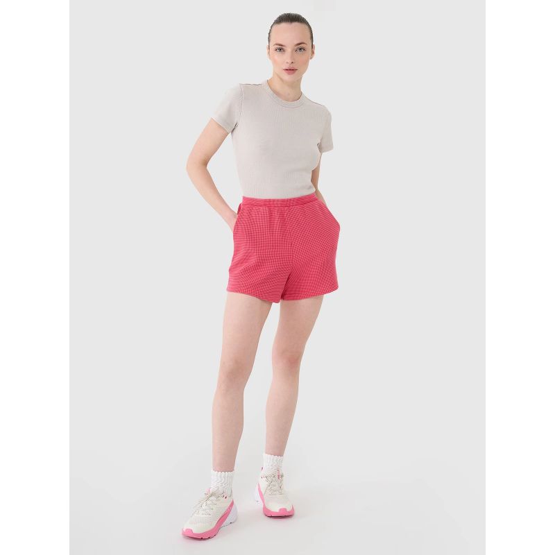 Women's casual waffle knit shorts 4F 4FRSS25TSHOF699-54S 4f