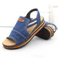Comfortable Rieker W RKR684 jeans platform sandals Footwear/Lifestyle/Rieker Your Sports Performance