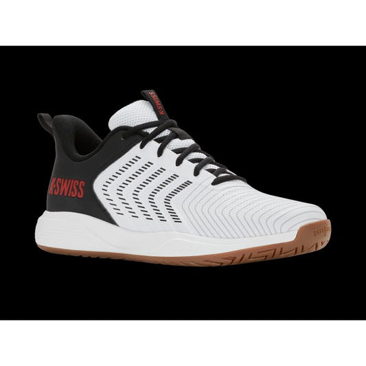 K-swiss ULTRASHOT TR INDR WHITE/BLACK/HIGH RISK RED-M sneakers (04602-153-M) WD