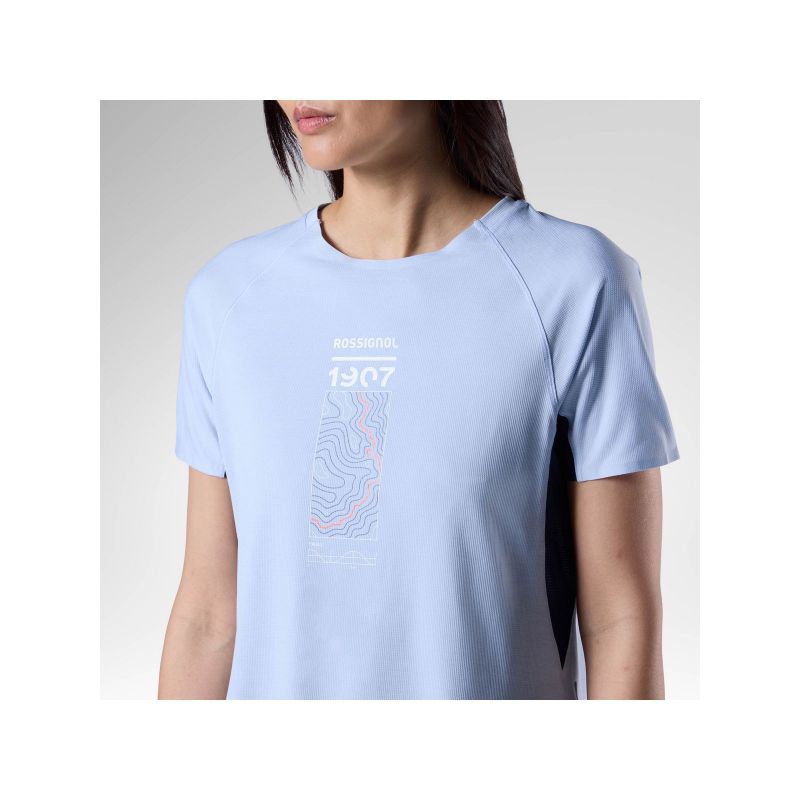 ROSSIGNOL W Sapa Ultra Tee Women's T-shirt Blue