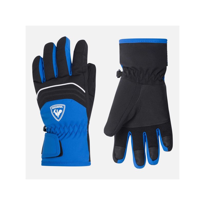 Rossignol Jr Tech Impr G Gloves Blue Import z PMSport Your Sports Performance