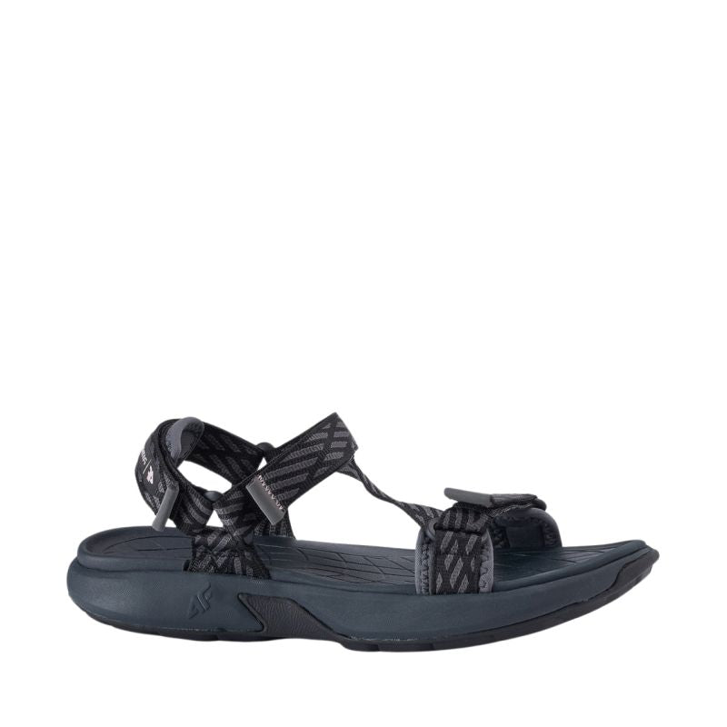 Women's sandals 4F F116 dark gray 4FWSS26FSANF116 23S