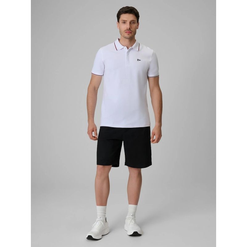 Men's regular polo shirt 4F 4FRSS26TPTSM0897-10S